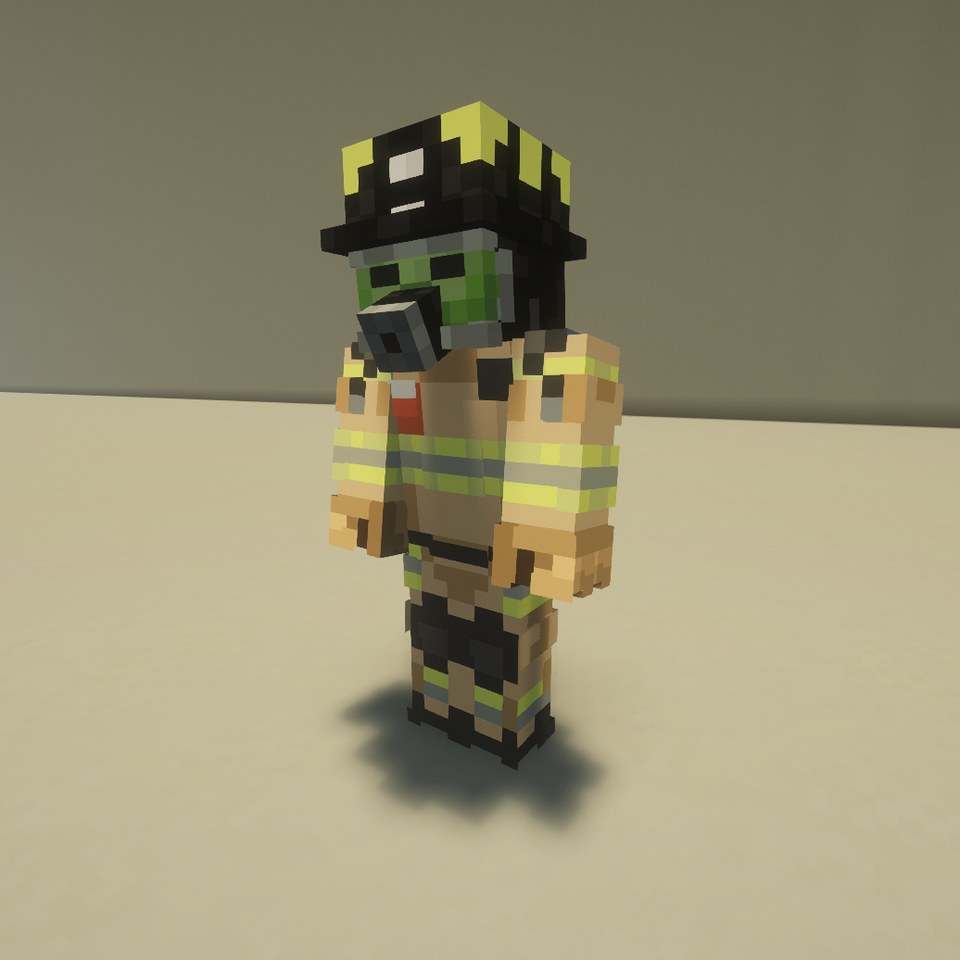 Firefighter Zombie